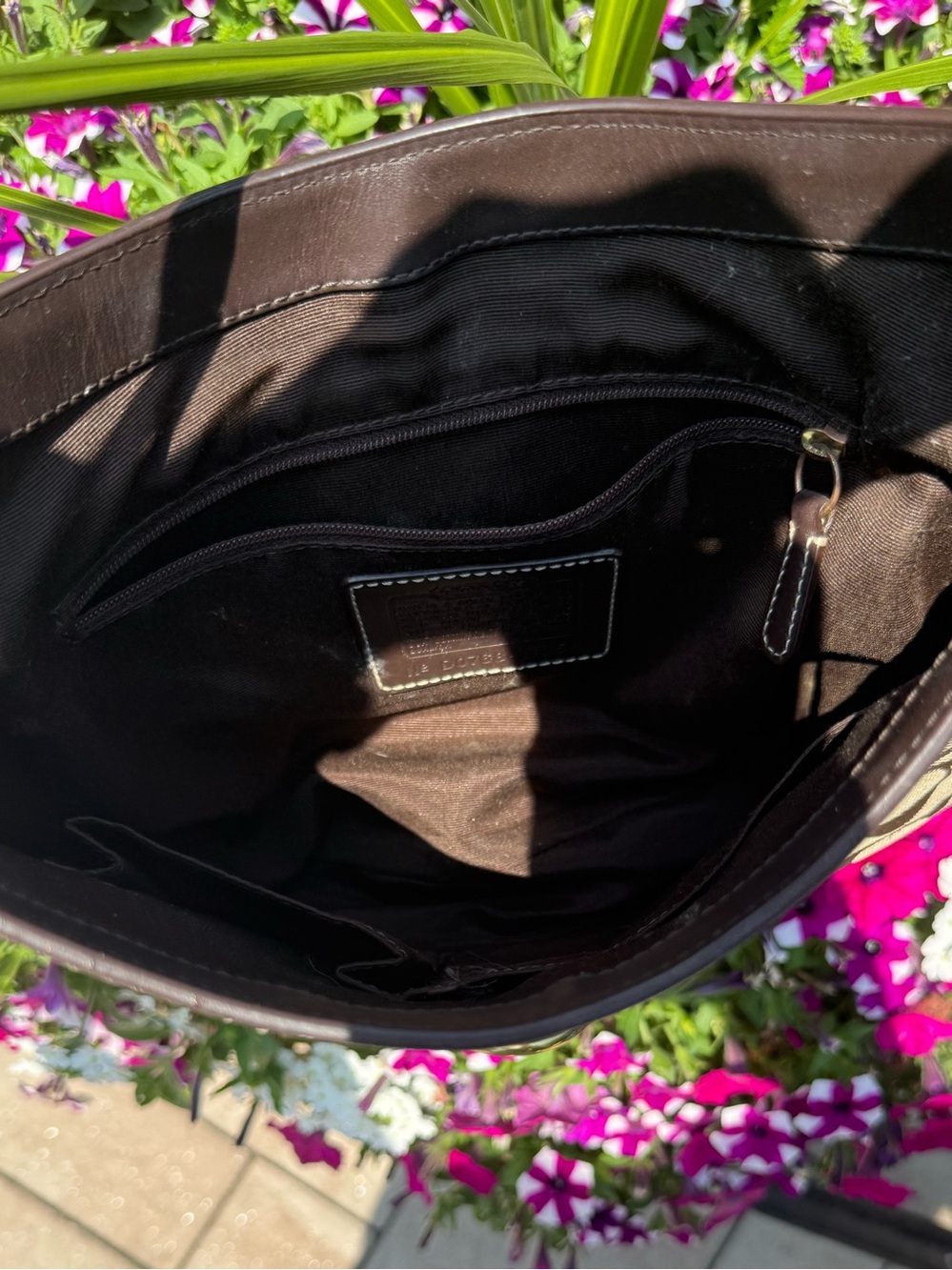 Coach hamptons hobo Signature Shoulder Bag - Picture 5 of 8